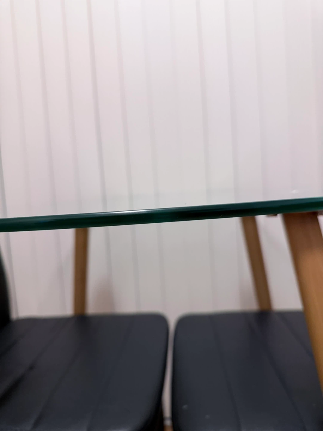 Glass Top Round Dining Table with 2-4 Chairs - photo 4