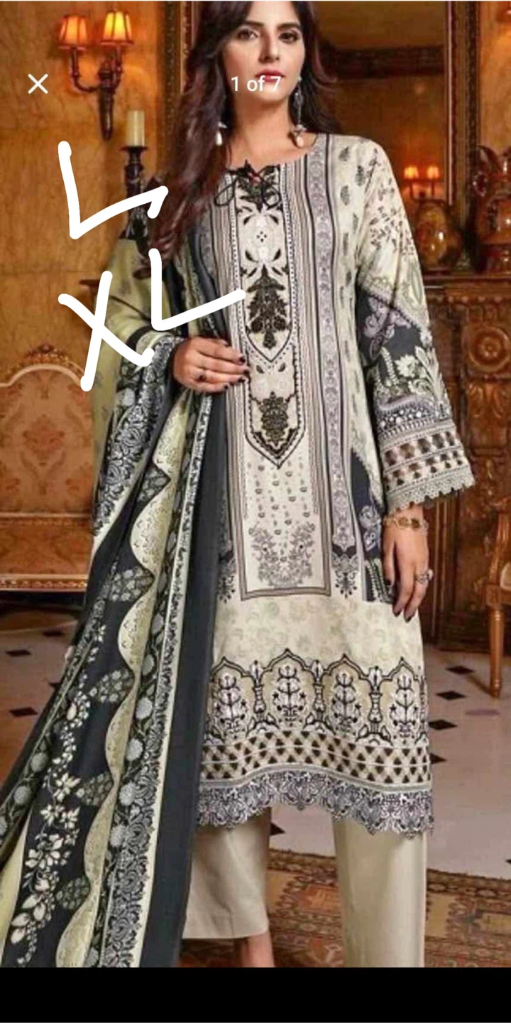 Ladies' Printed Shalwar Kameez - XL - photo 3