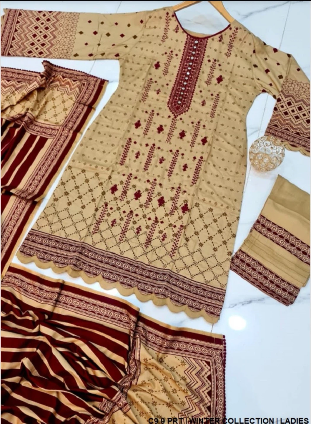Ladies' Printed Shalwar Kameez - XL - photo 4