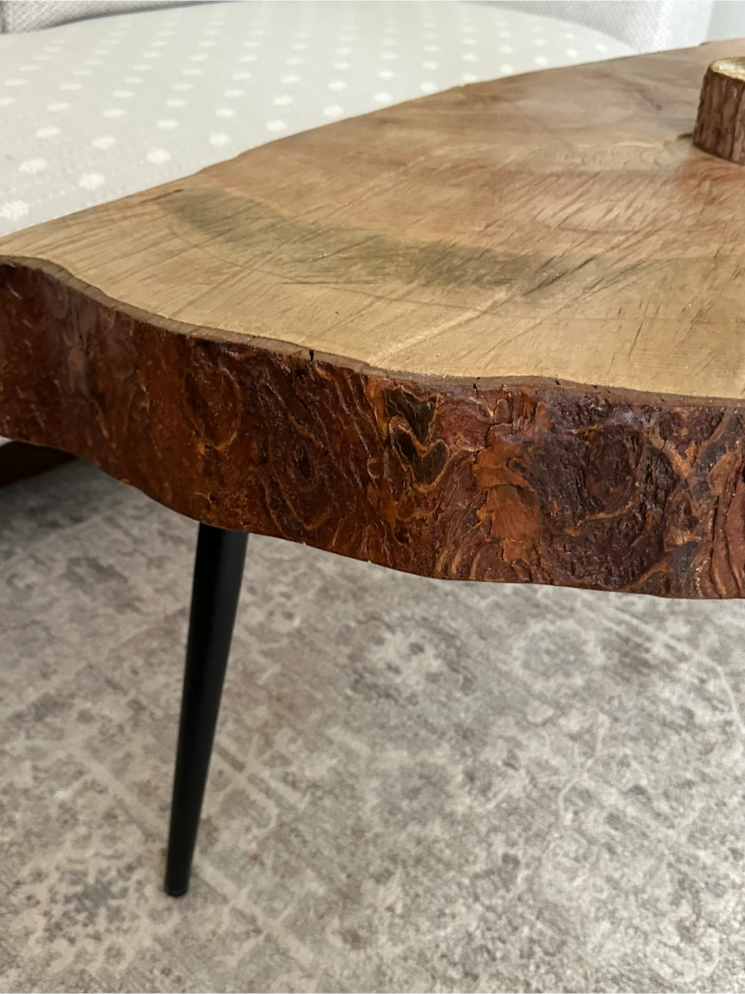Live Edge Wood Coffee Table - photo 4
