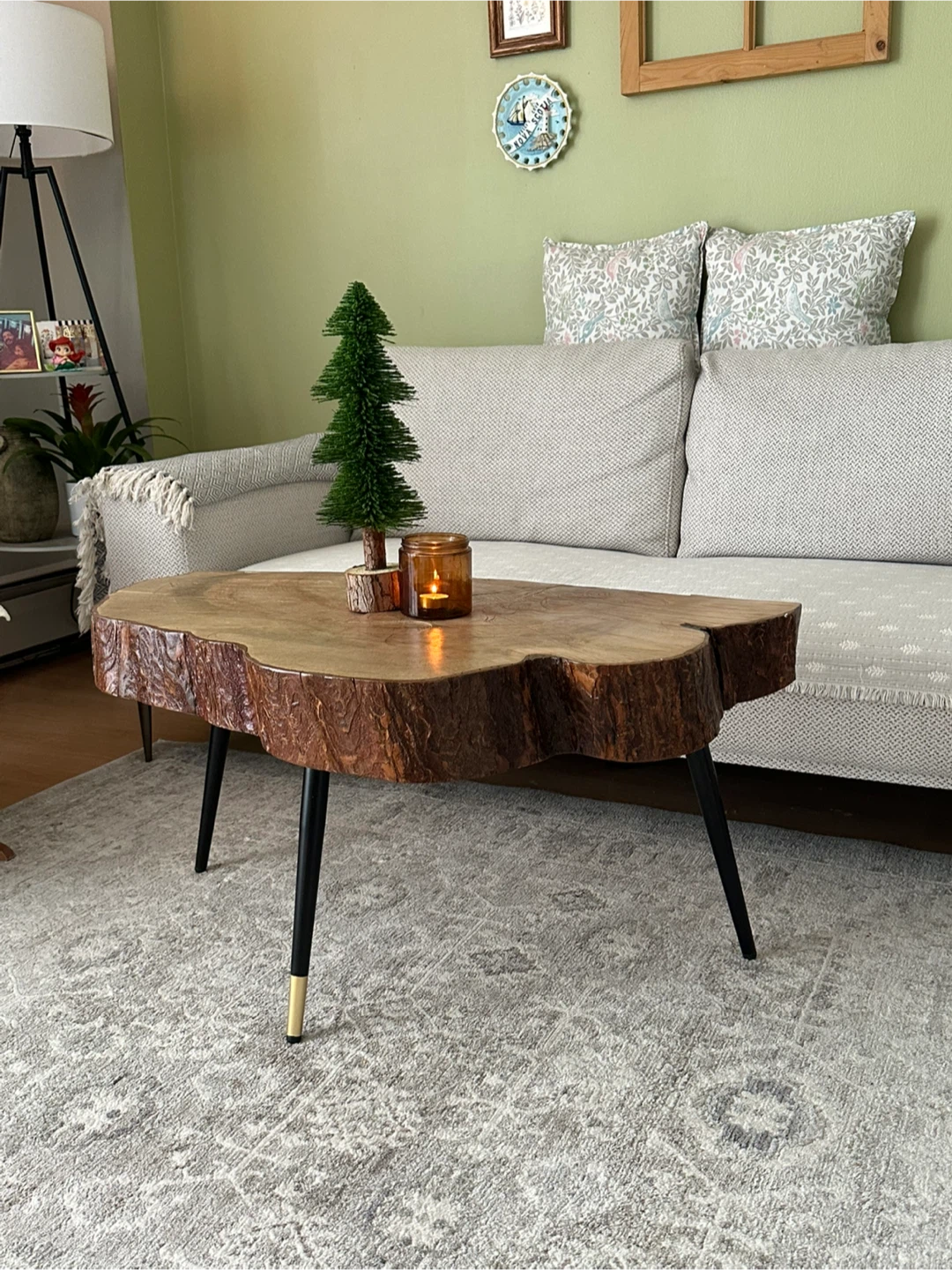 Live Edge Wood Coffee Table