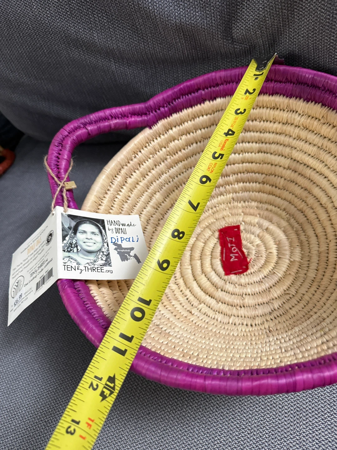 Ten by Three Dipali Basket Handmade - photo 5