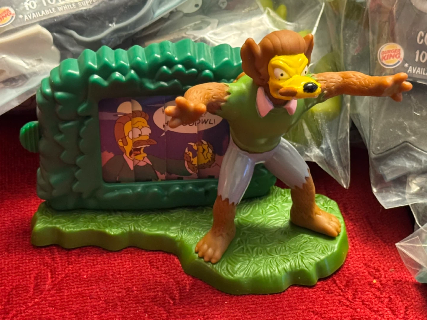 Burger King Simpsons Creepy Classics Toy - photo 4