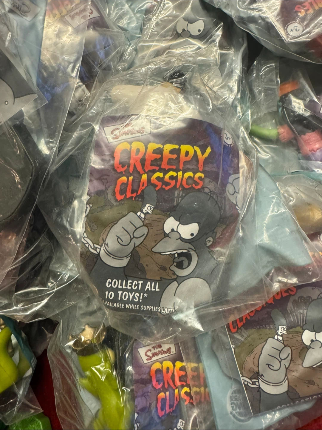 Burger King Simpsons Creepy Classics Toy - photo 3