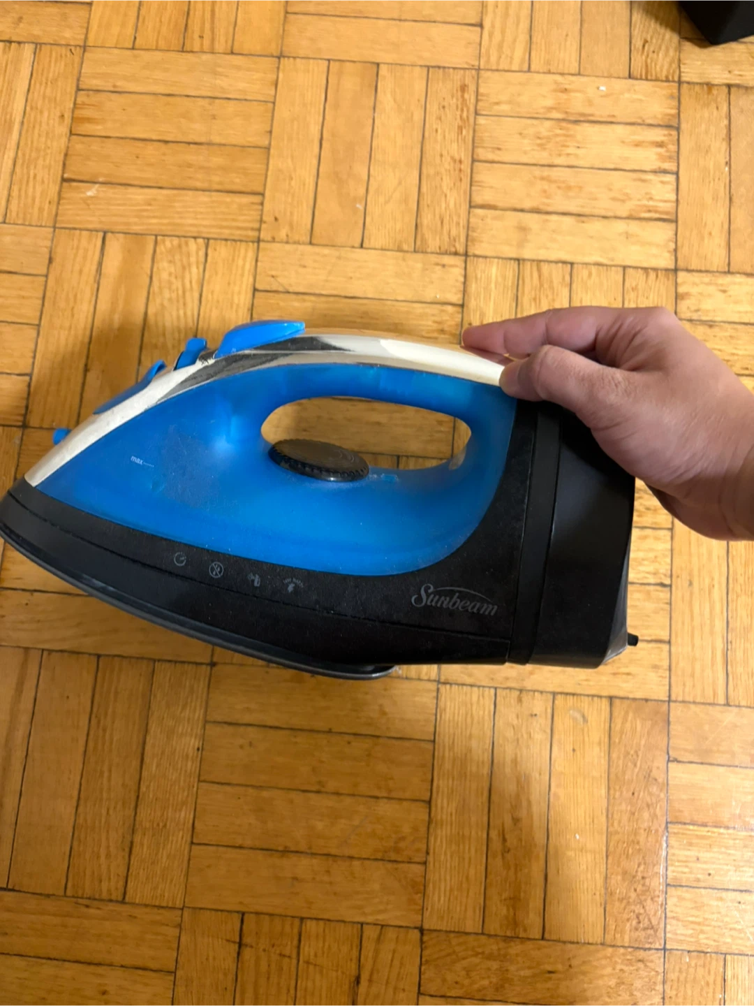 Sunbeam Steam Iron - Blue & Black