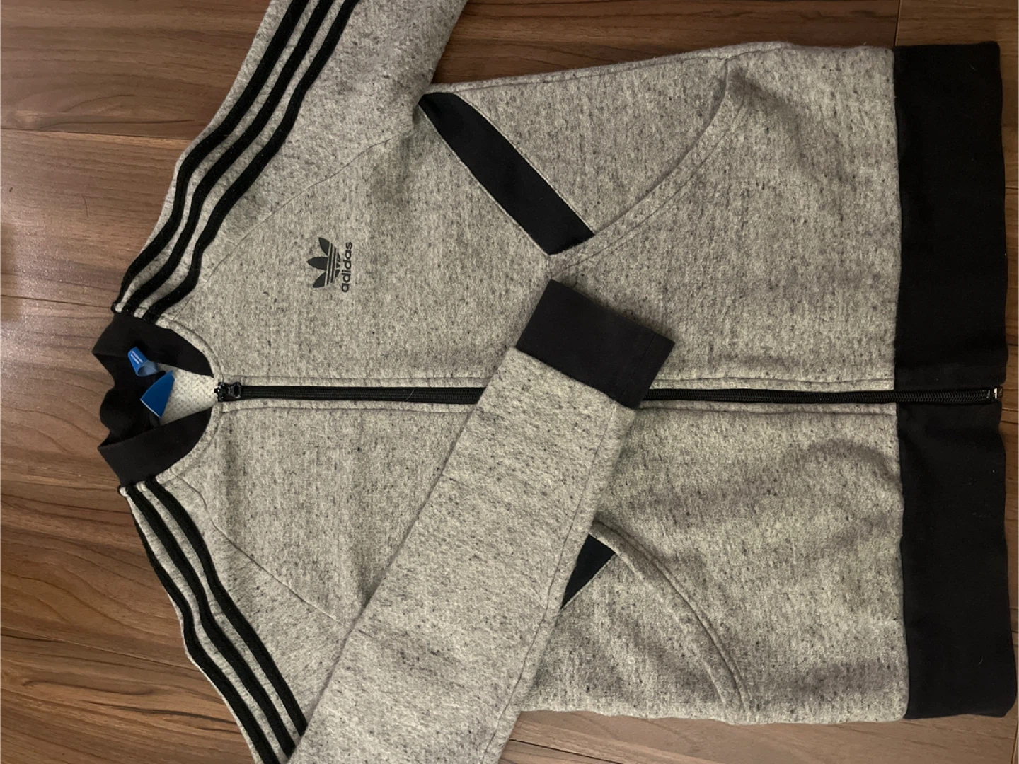 Adidas Grey & Black Jacket