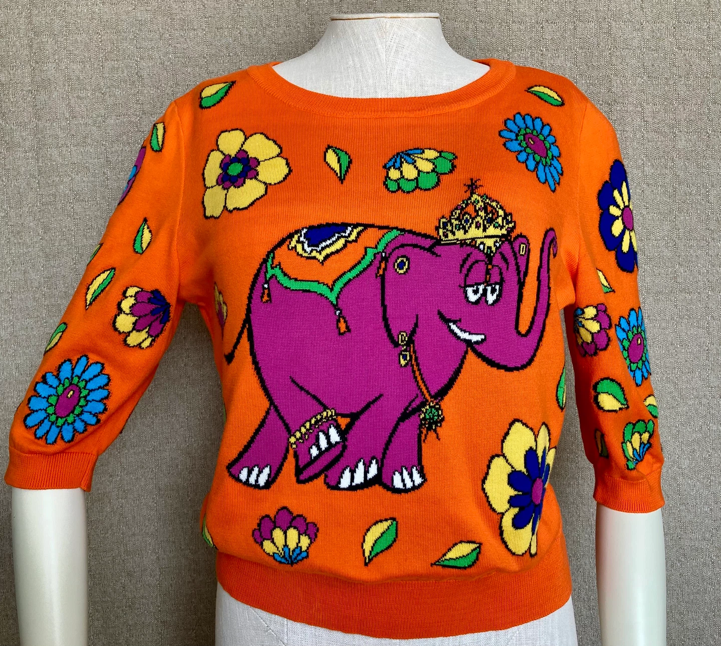 Moschino Elephant intarsia Top - photo 2