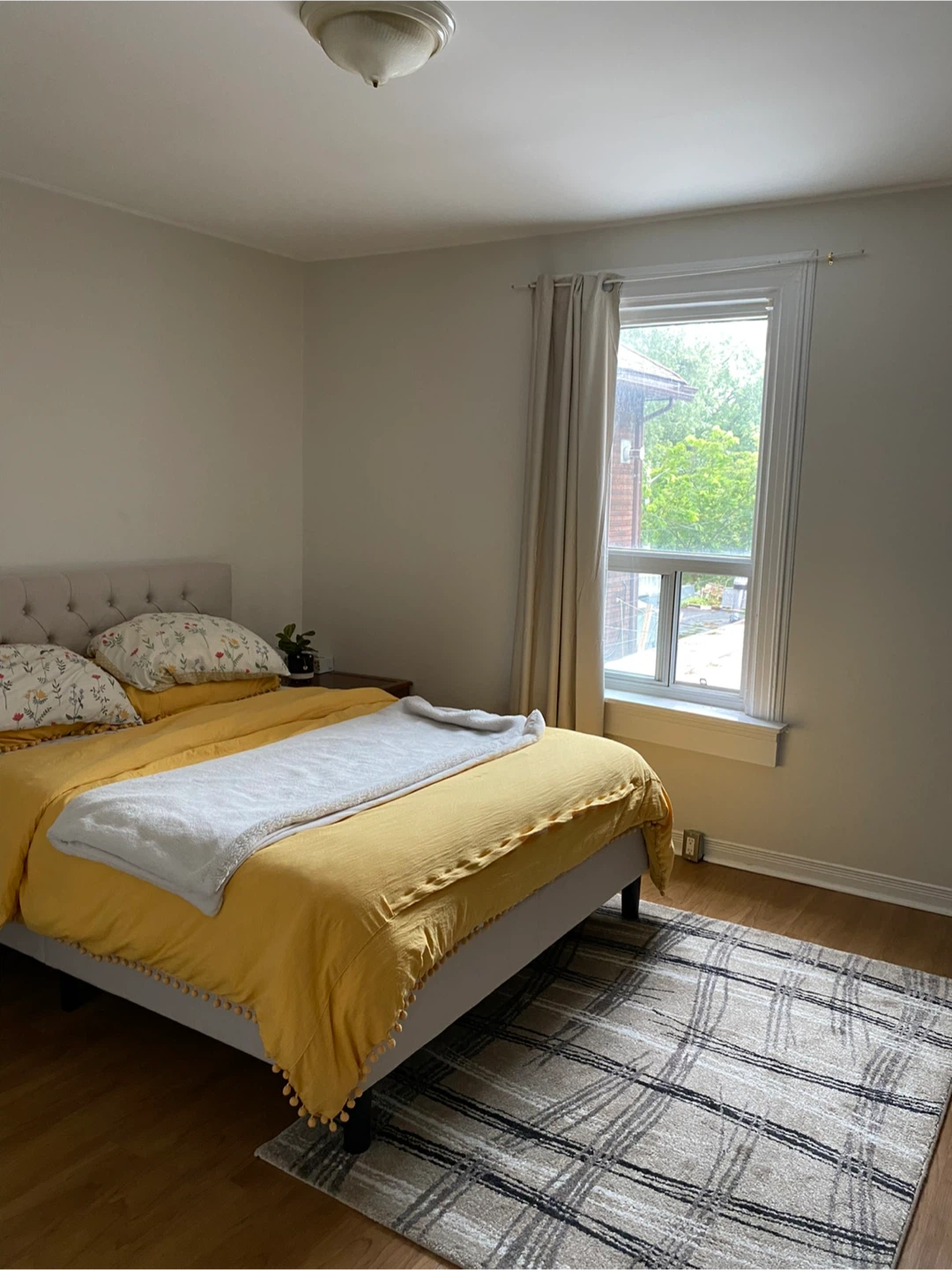 Queen Size Bed (free Mattress)