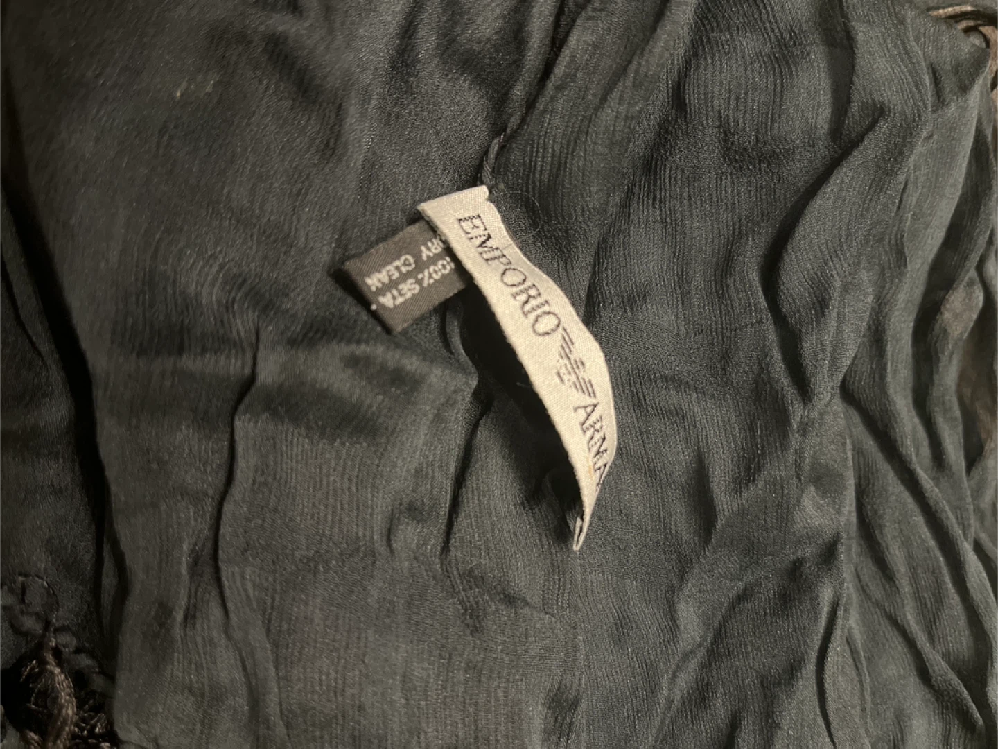 Emporio Armani 100% Silk Scarf - photo 2