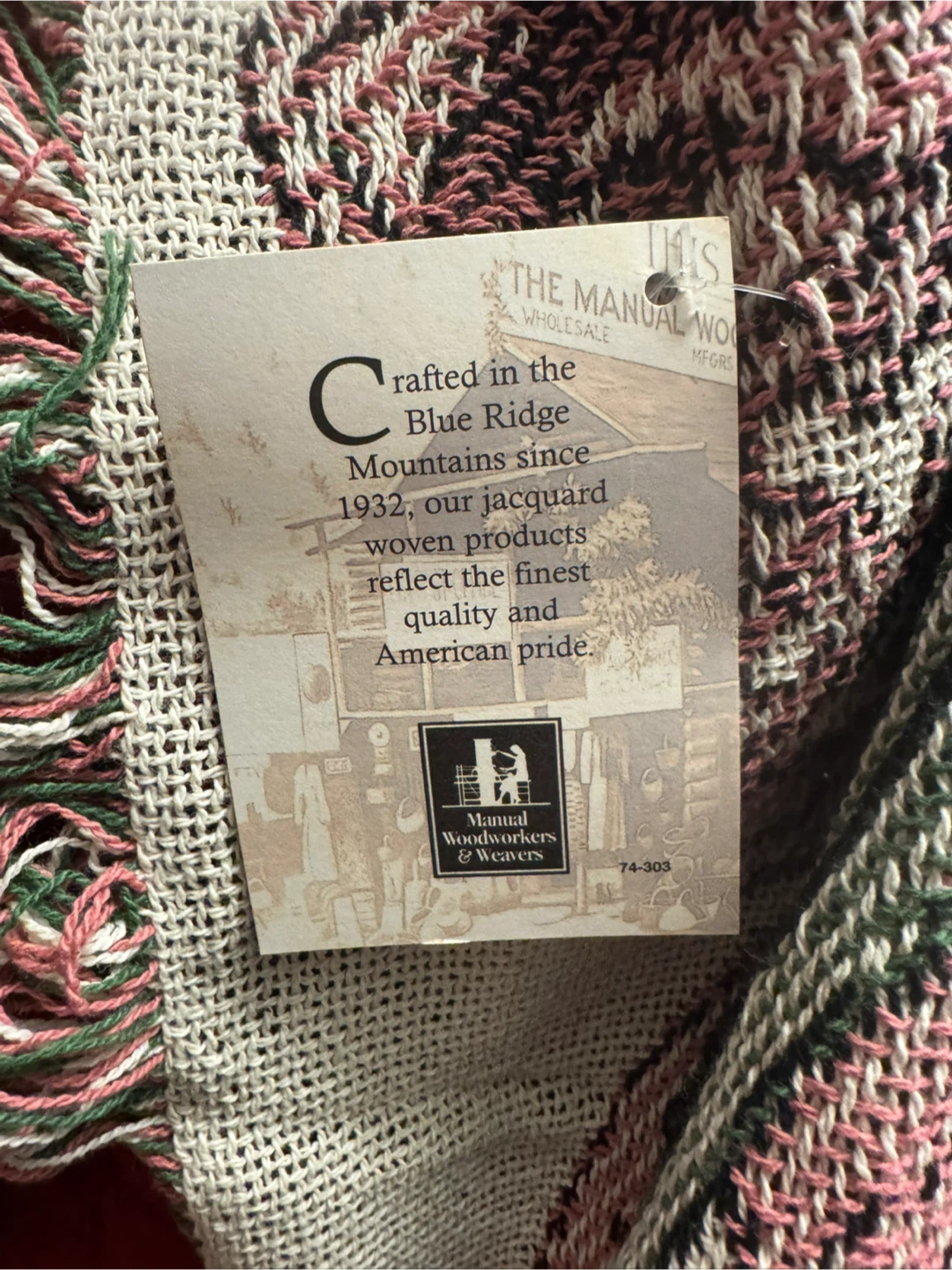 Manual Woodworkers & Weavers 'A Daughter' Throw - photo 2