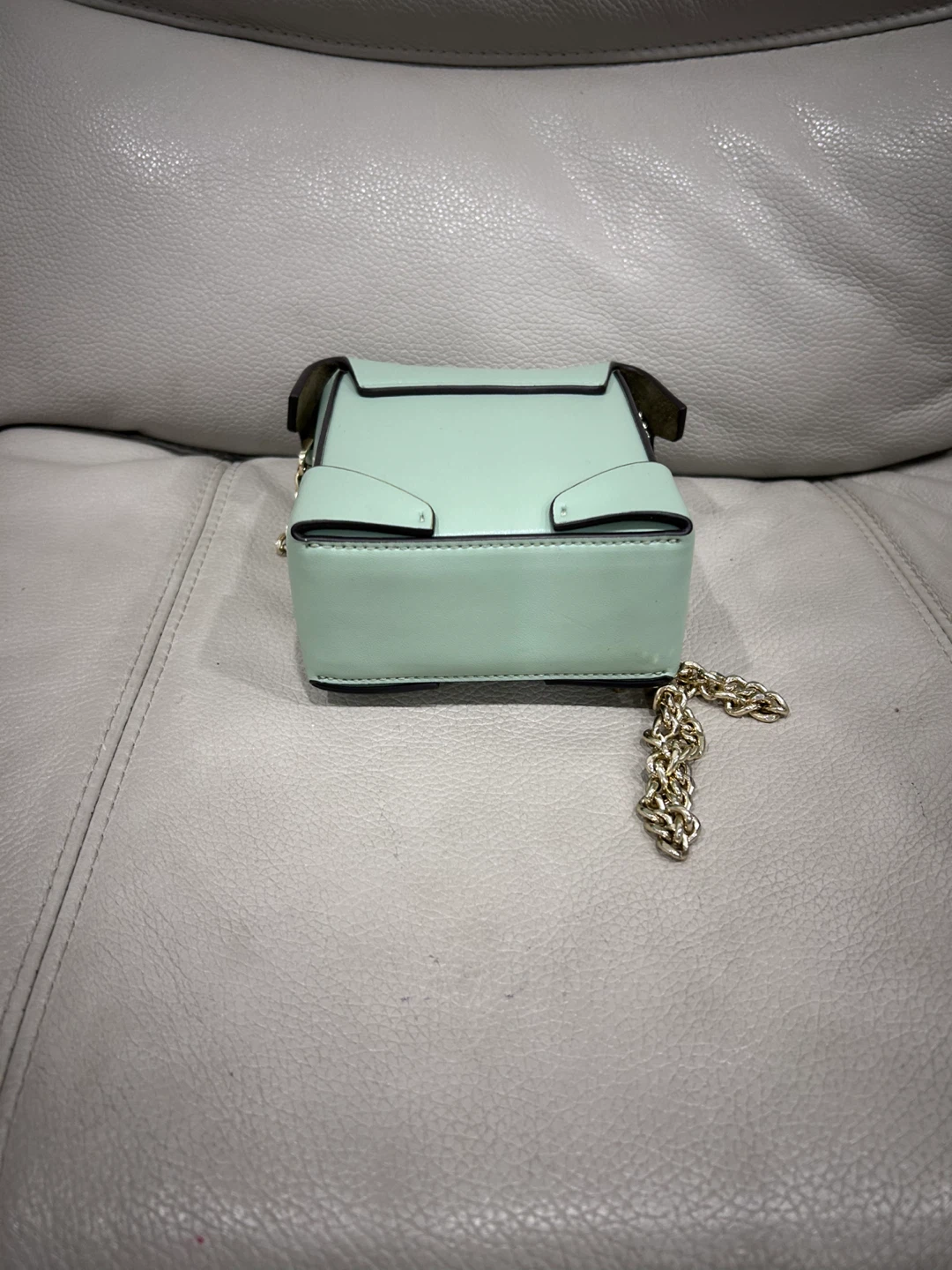 Manu Atelier Cylinder Bag Mint Green - photo 5