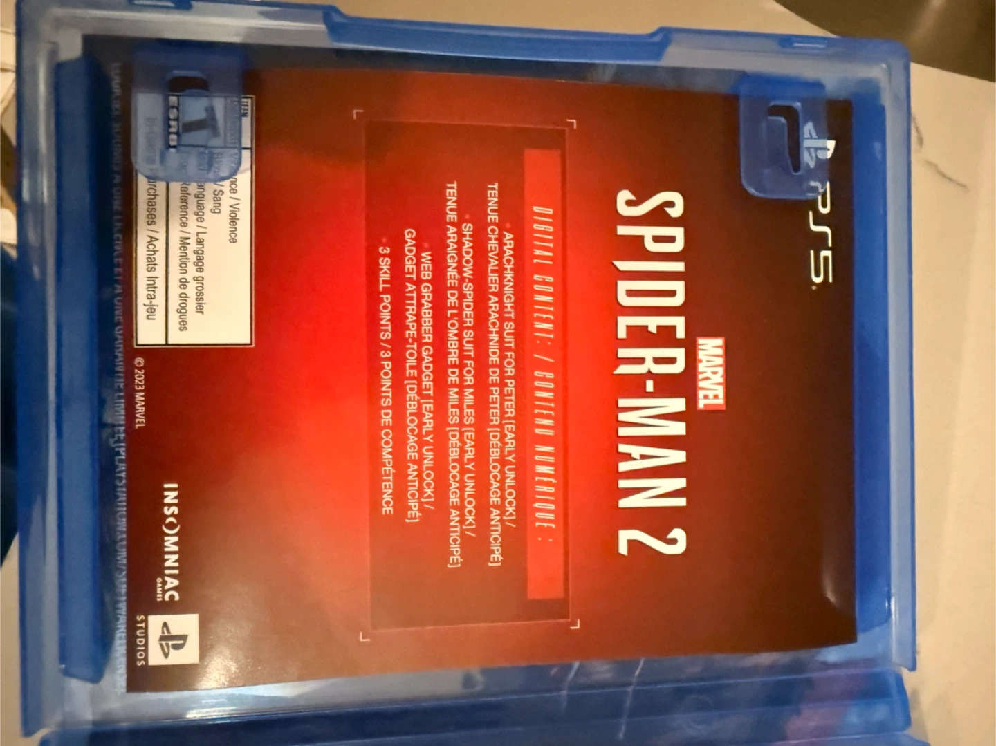 Marvel Spider-Man 2 PS5 Launch Edition - photo 4
