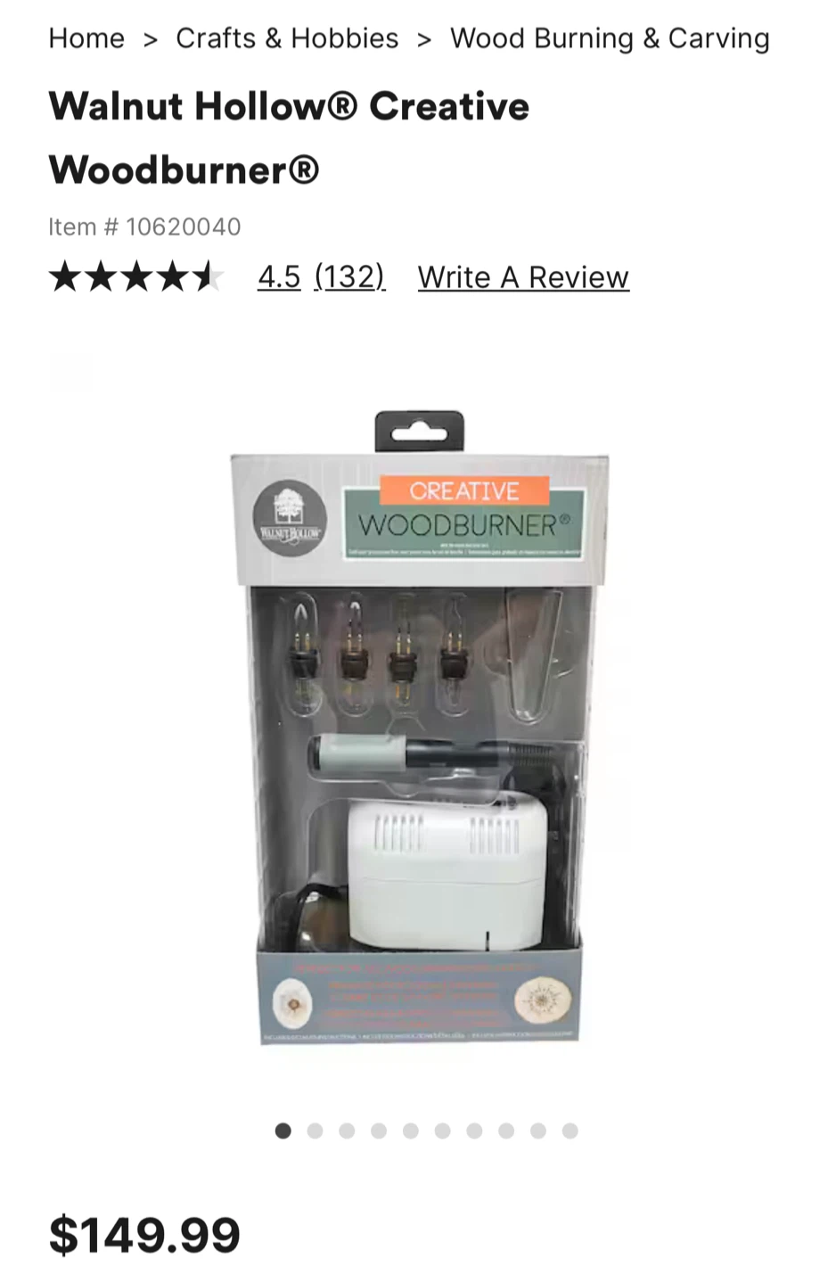 Walnut Hollow Creative Woodburner Kit - photo 2