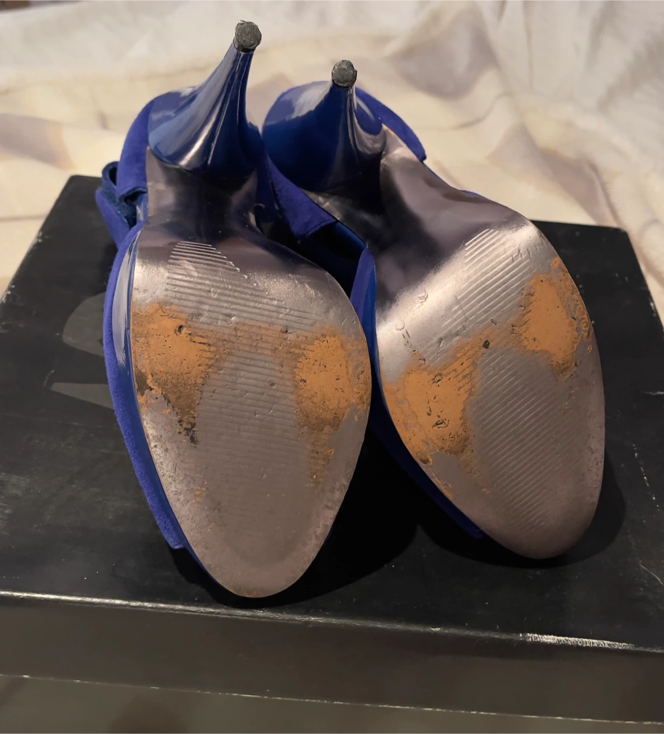 Steve Madden Blue Suede - 8.5 - photo 5