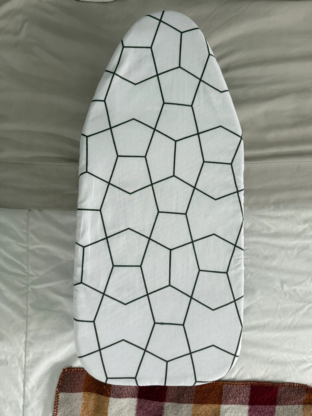 Ironing Board - White Geometric Pattern