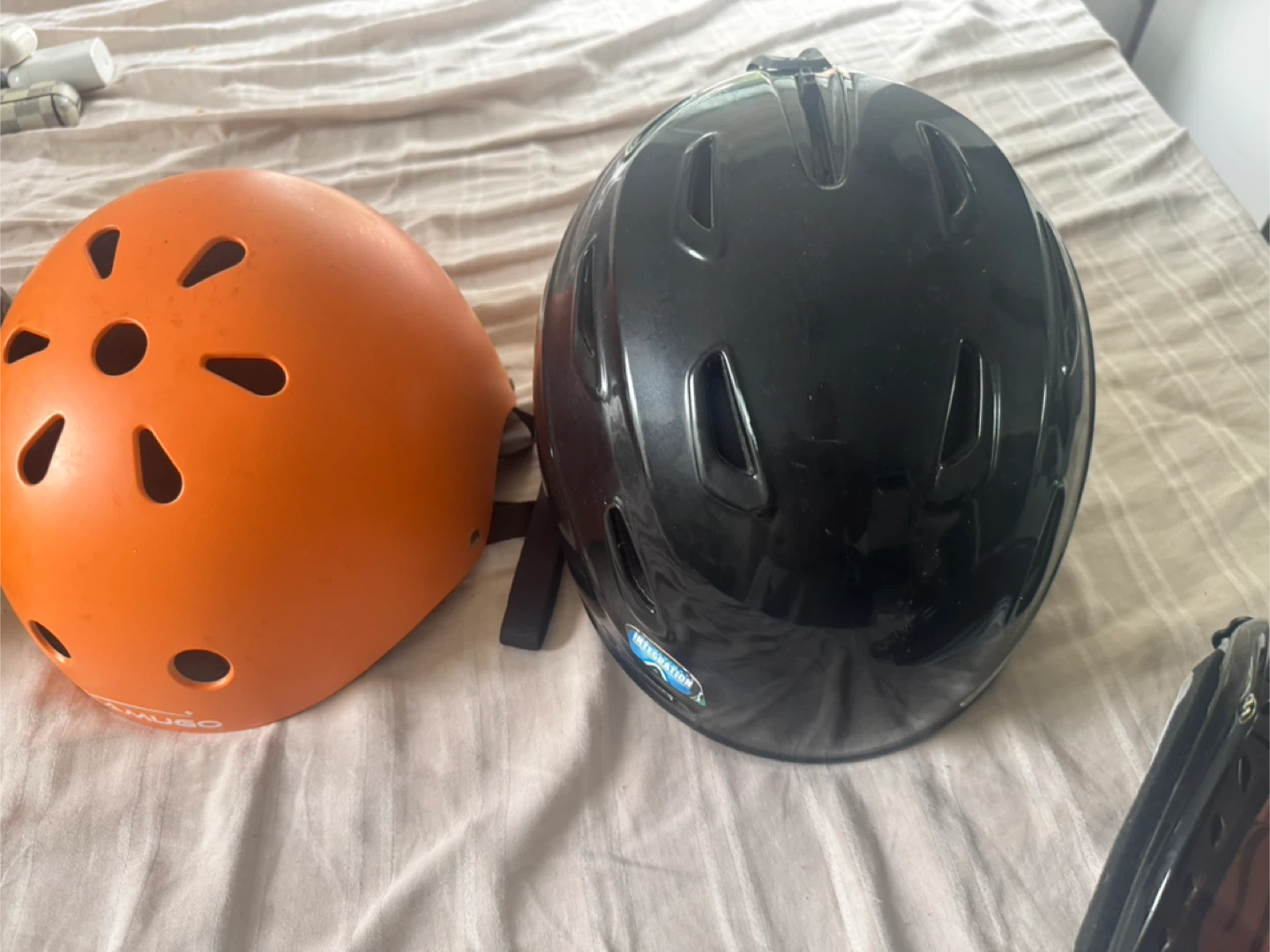 Kamugo Orange Helmet and bell helmet - photo 3