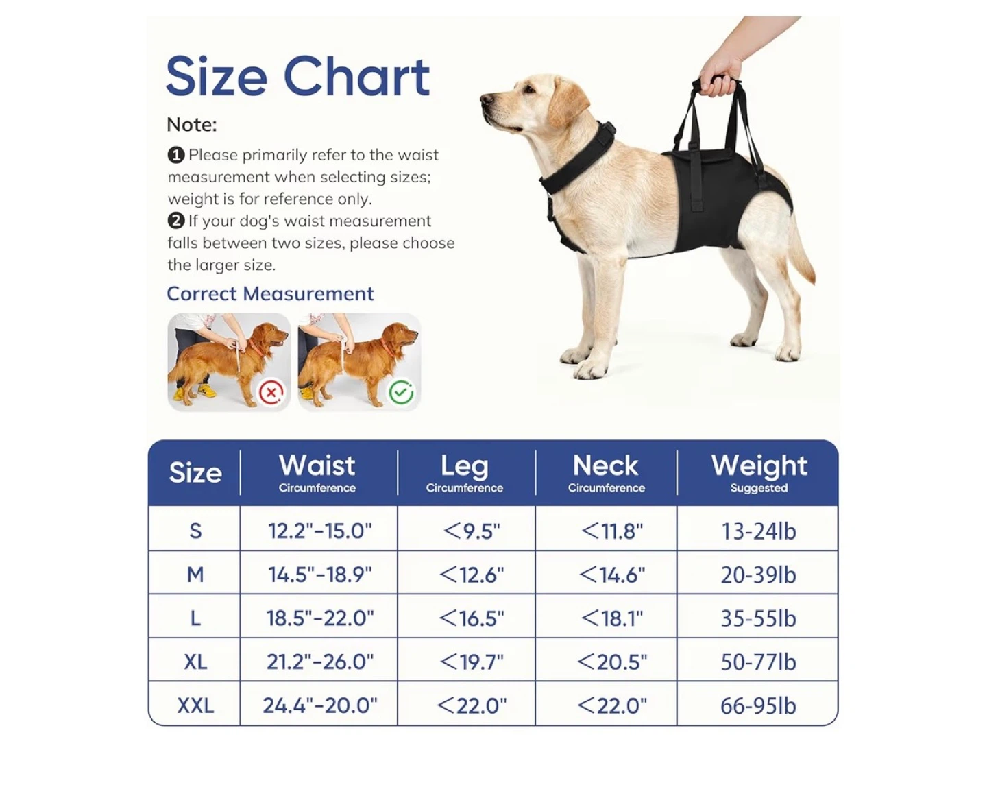 Brand New Supet Dog Sling for Large Dogs Hind Leg Support - photo 4