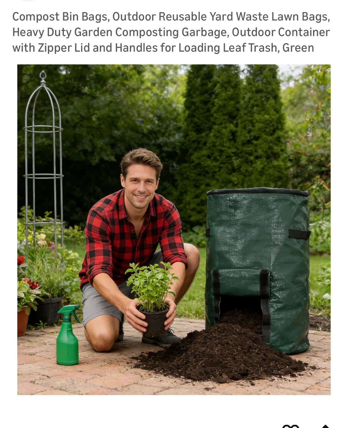 Brand New Compost Bin Bag - photo 2