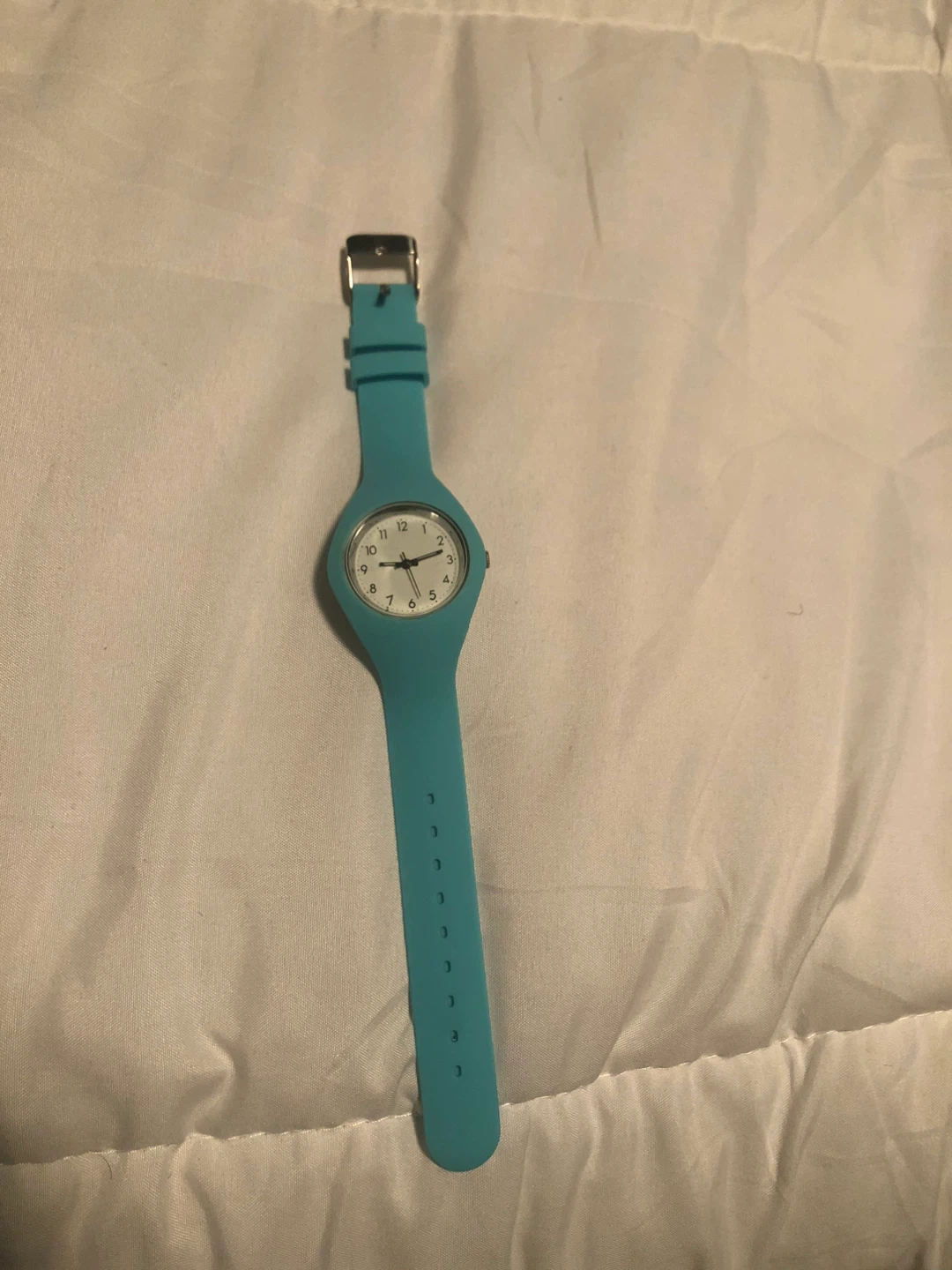 Turquoise Silicone Watch