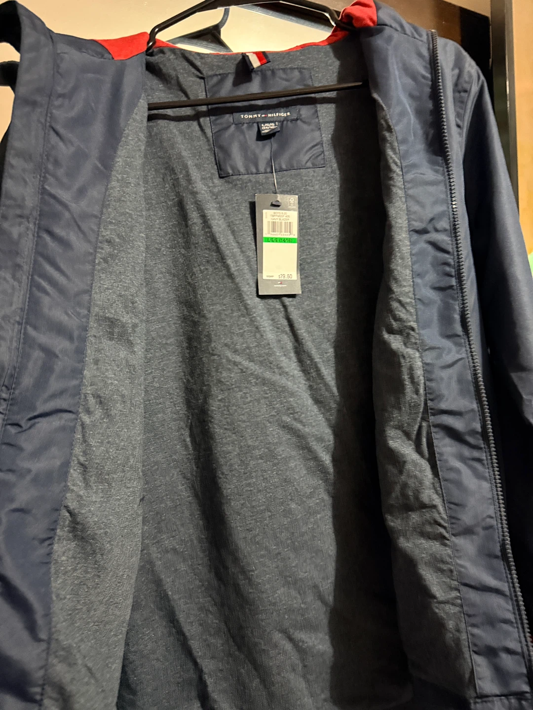Tommy Hilfiger Boys Navy Blazer Jacket Size L (14/16) - photo 3