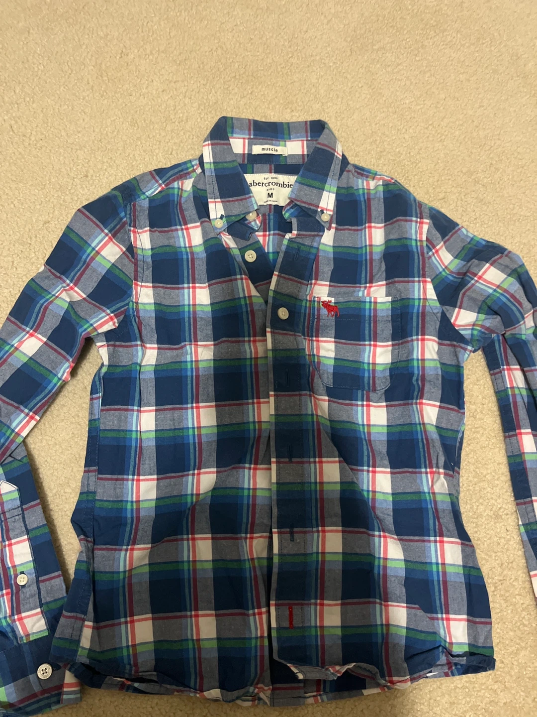 Abercrombie & Fitch Plaid Shirts - Size M - photo 2