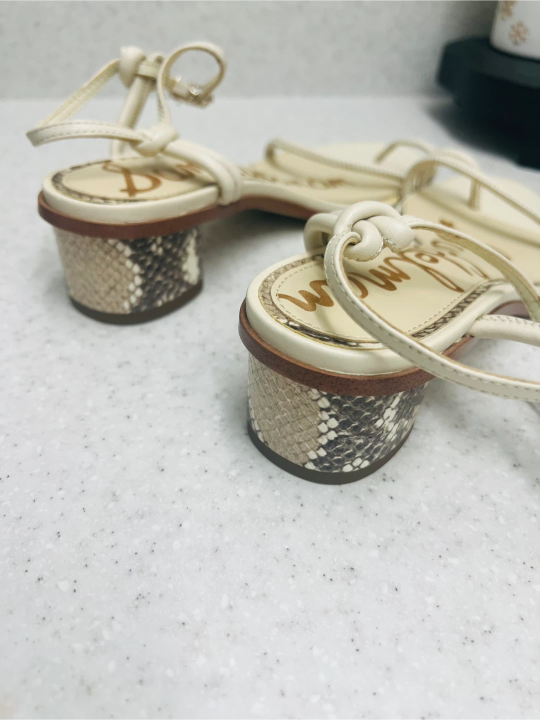 Sam Edelman Beige Sandals - Size 7 - photo 2