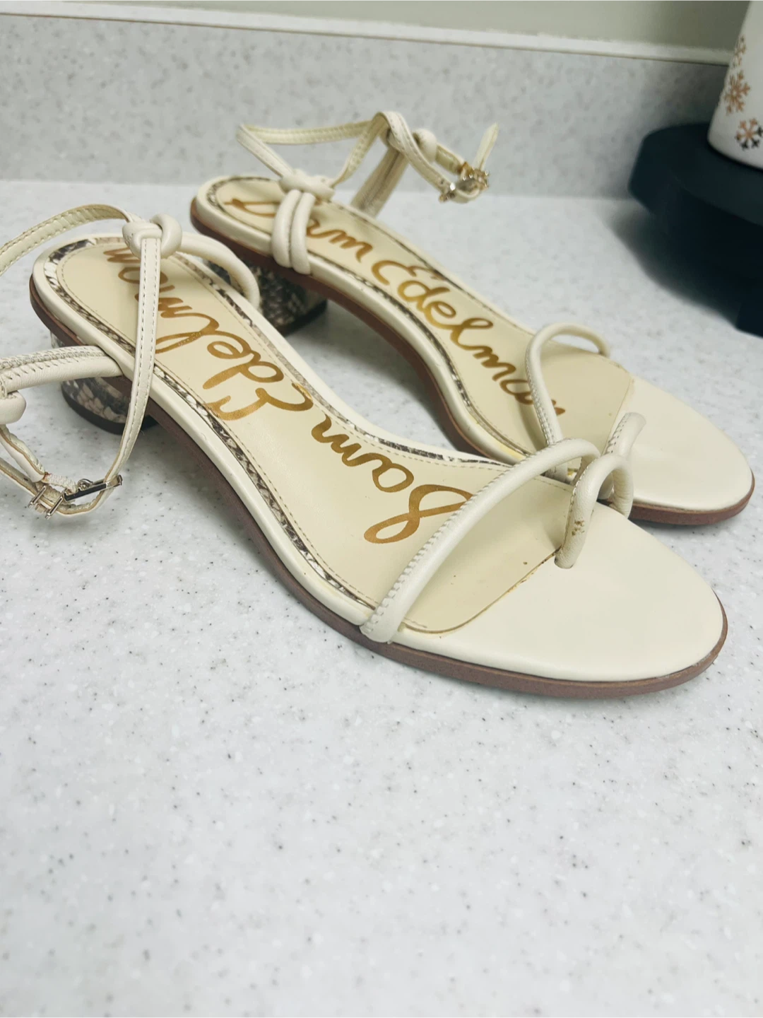 Sam Edelman Beige Sandals - Size 7 - photo 3