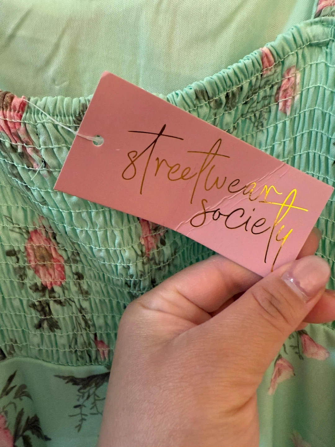 Streetwear Society Floral Dress - Size M - photo 3