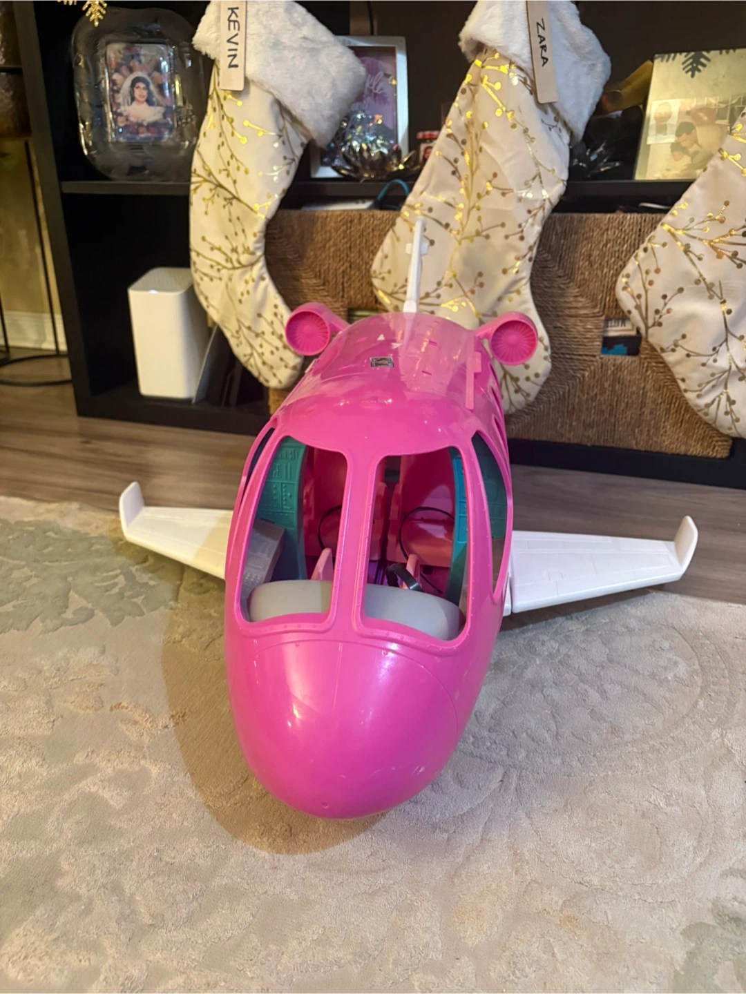 Barbie Dreamplane Pink & White Airplane - photo 3