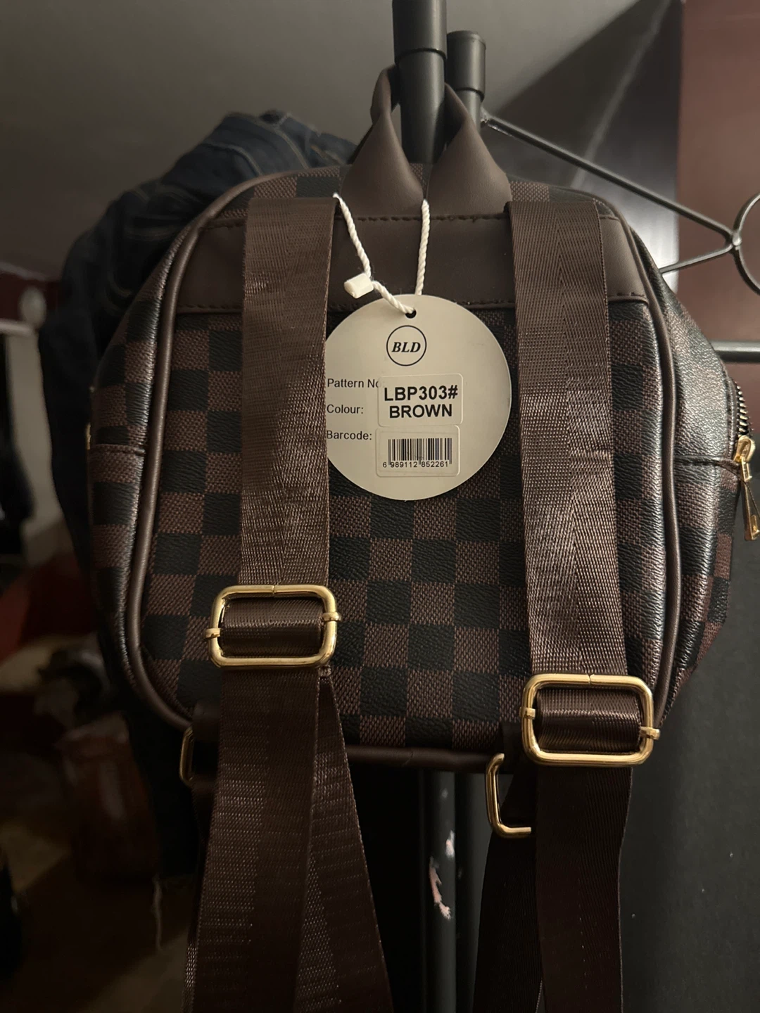 BLD Brown Pattern Backpack - photo 2