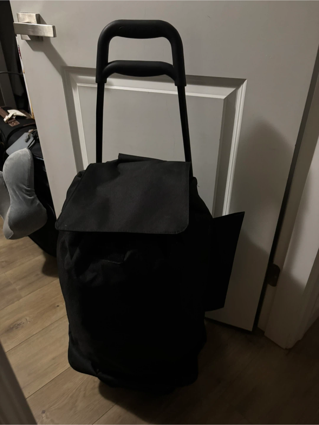 Black Trolley Shopping Bag