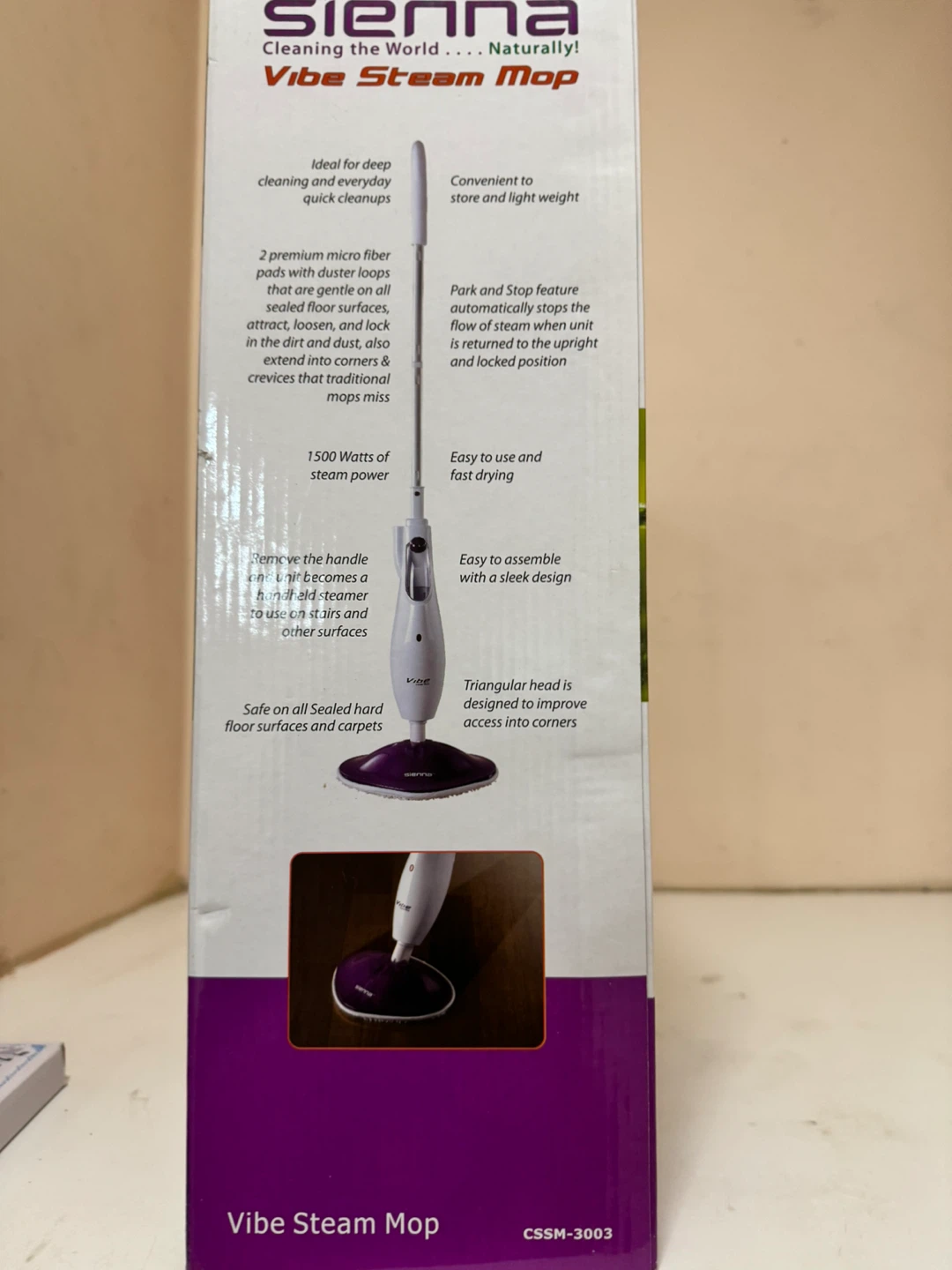 Sienna Vibe Steam Mop - photo 4