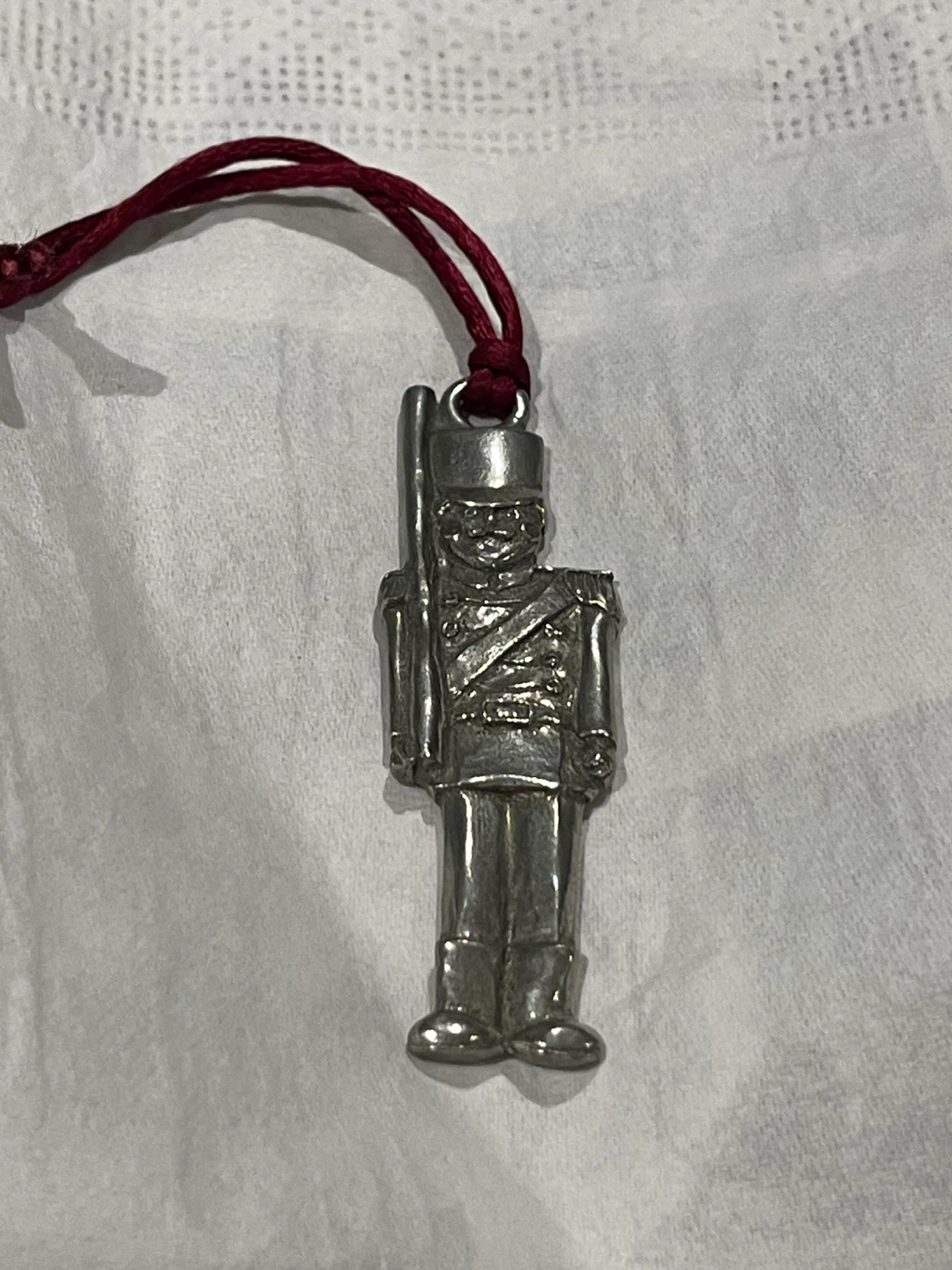Avon Pewter Ornament - Toy Soldier