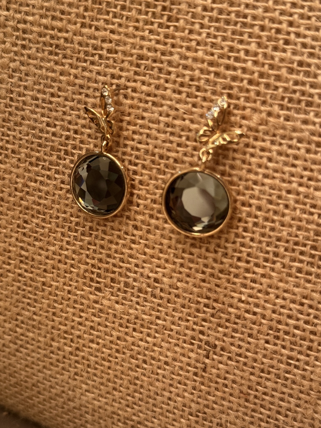 Gold Tone Drop Earrings