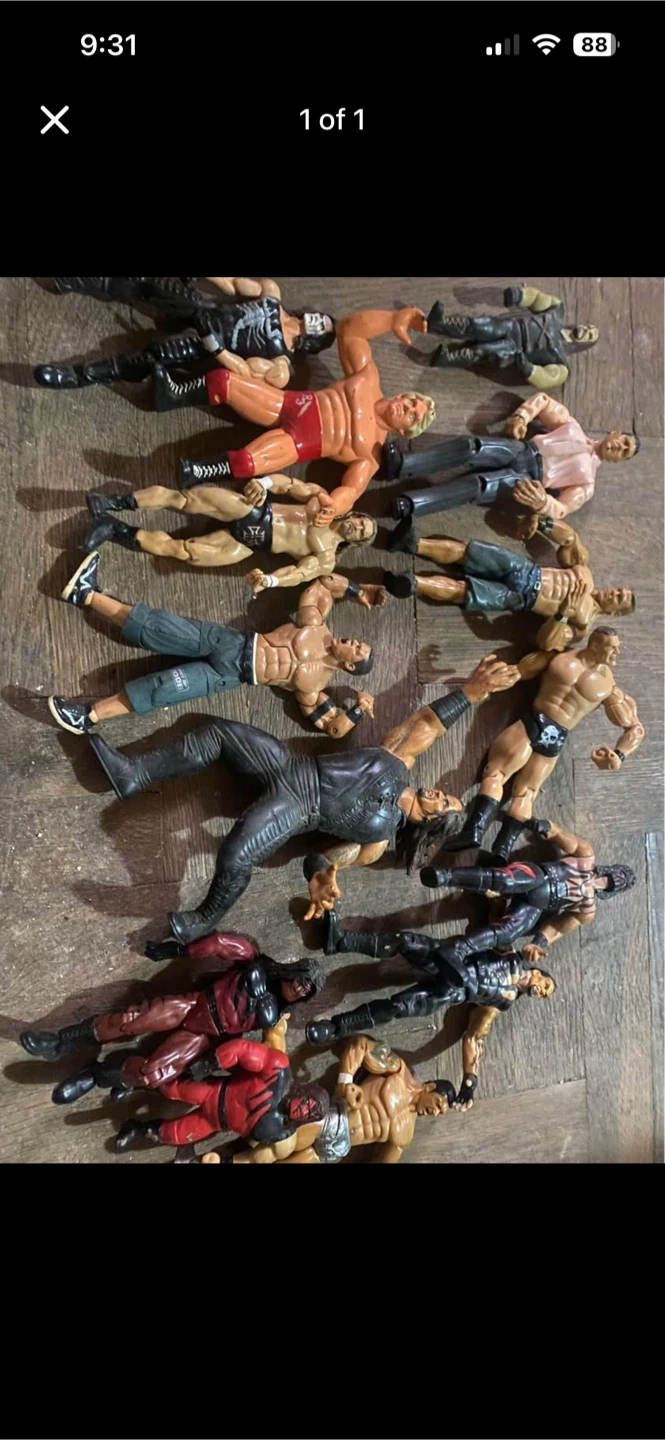 WWE Wrestling Action Figures Lot