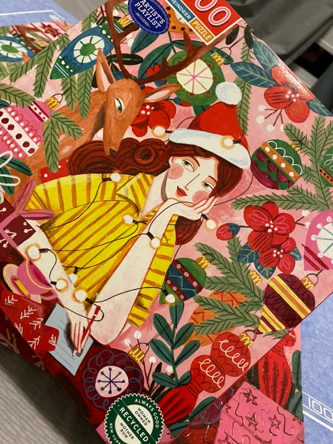 Eeboo Christmas Puzzle 500 Pieces