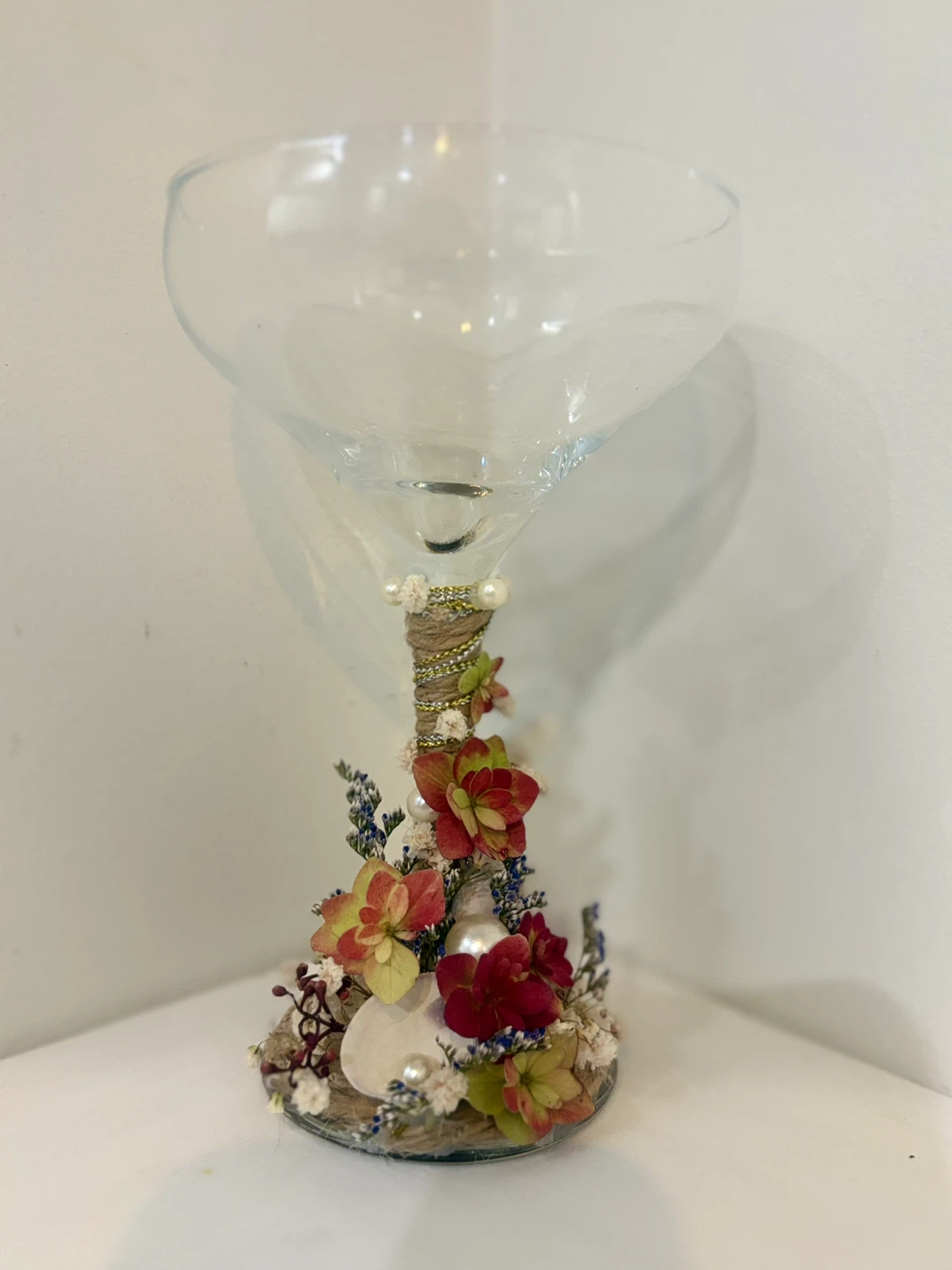 Decorated Champagne Coupe Glass - photo 4