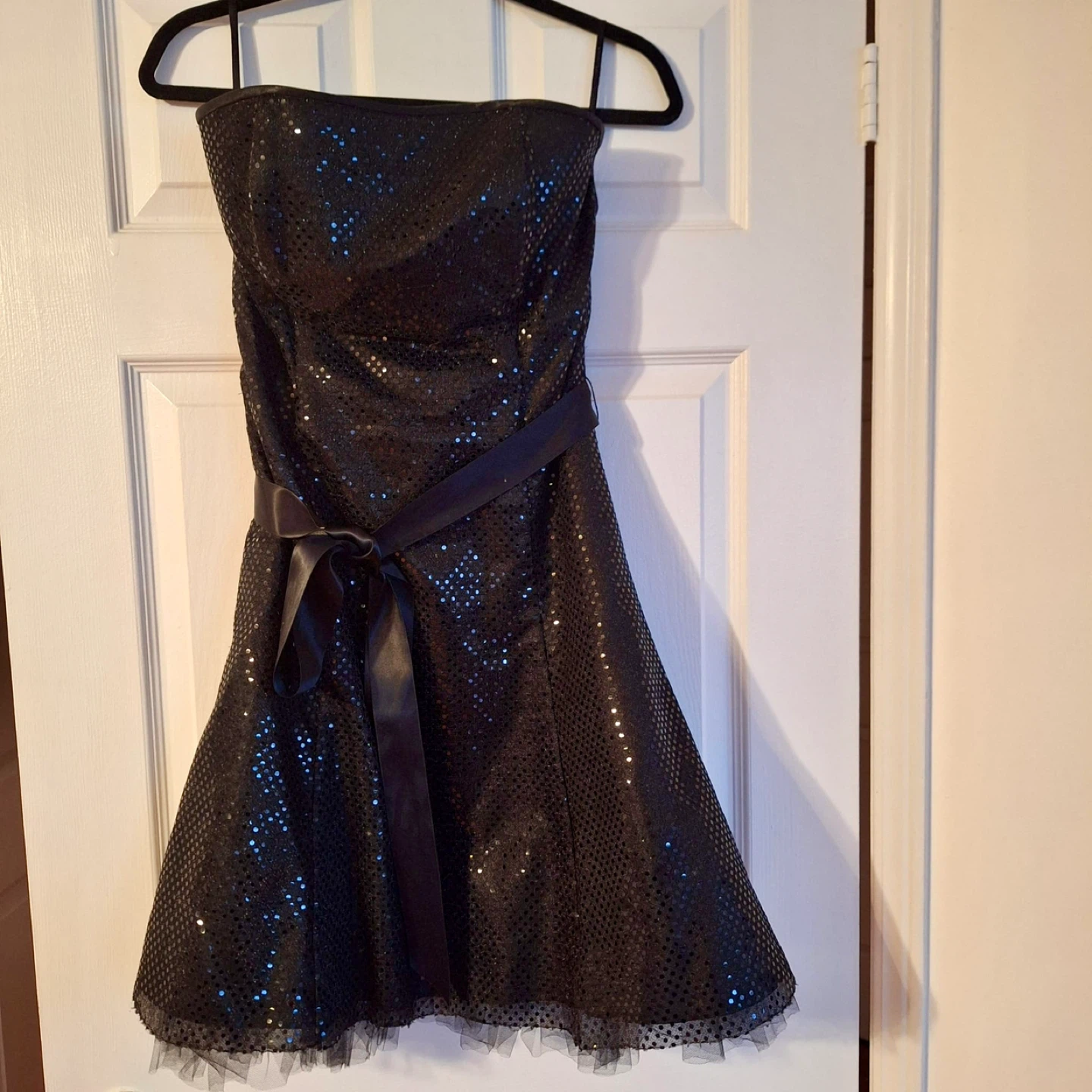 Jessica McClintock Gunne Sax Black Dress - Size 9 - photo 2