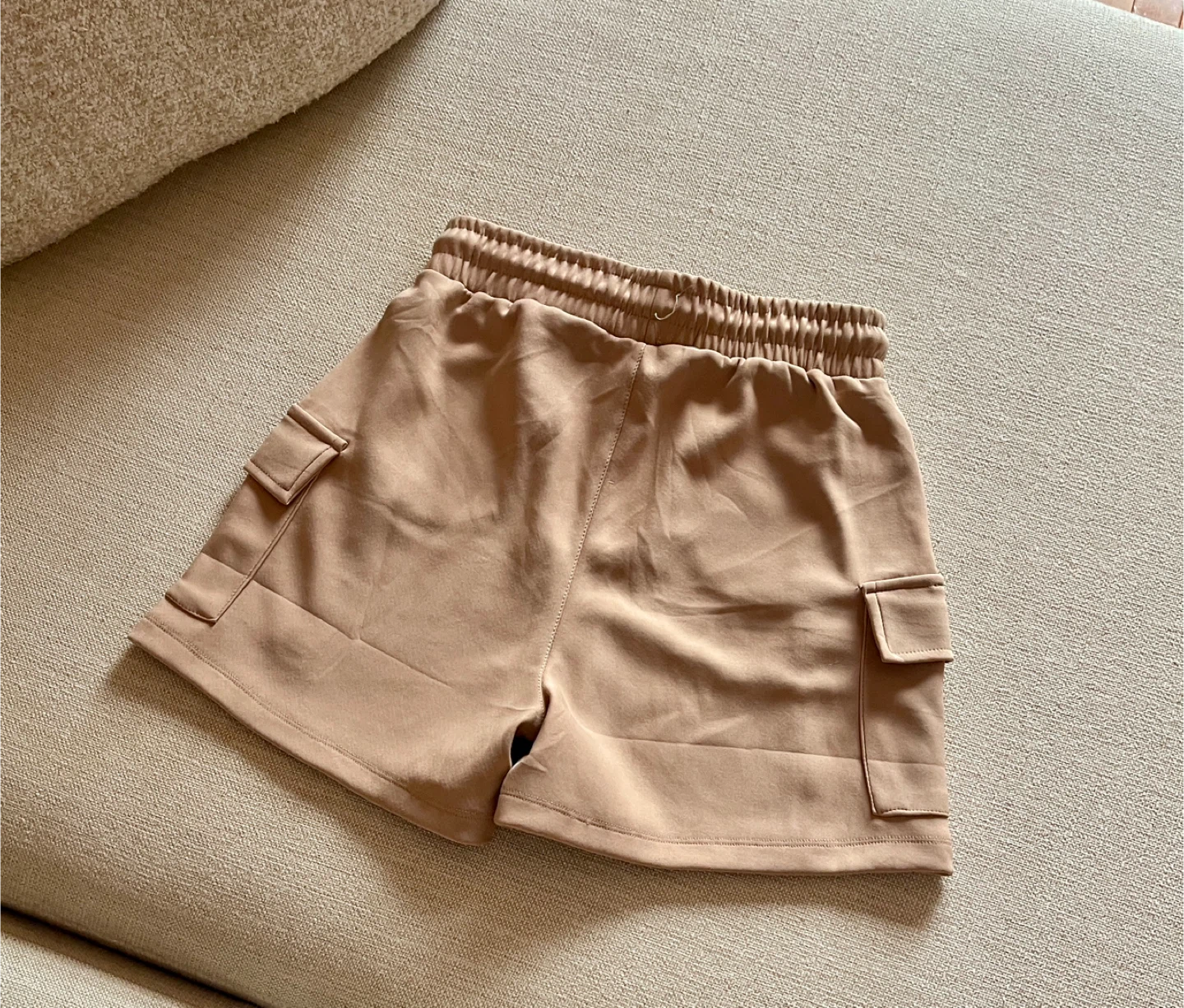 Beige Cargo Shorts - photo 2