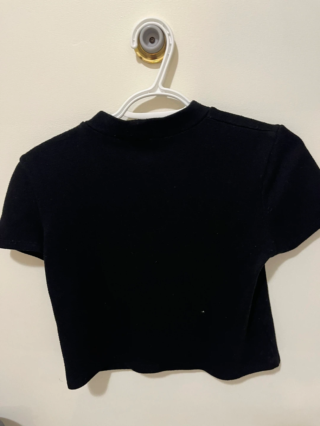 Zara Black Crop Top - Size Small - photo 4