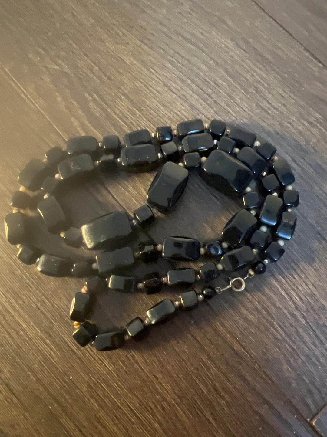 Black Stone Necklace