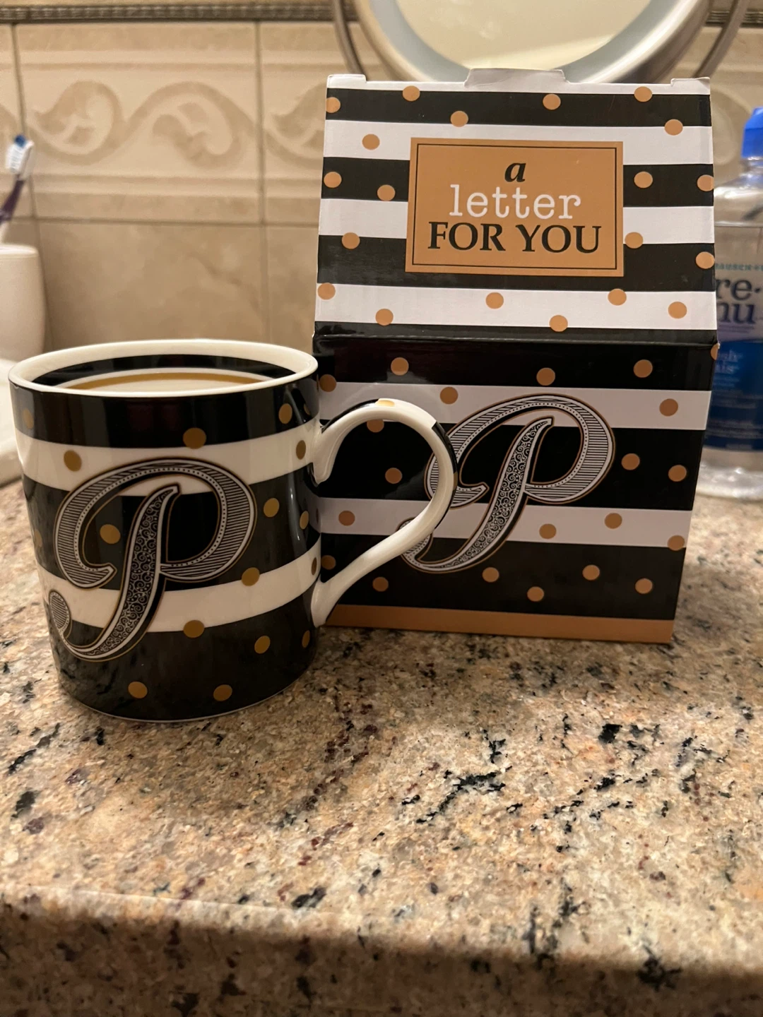 Easy Life Design Mug - Letter P