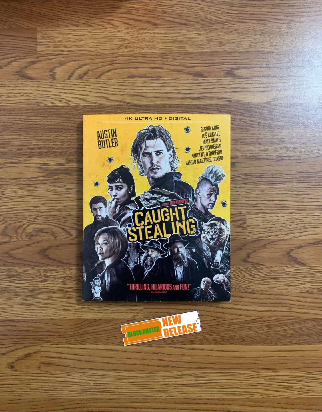Caught Stealing 4K UHD Blu-ray Combo Pack