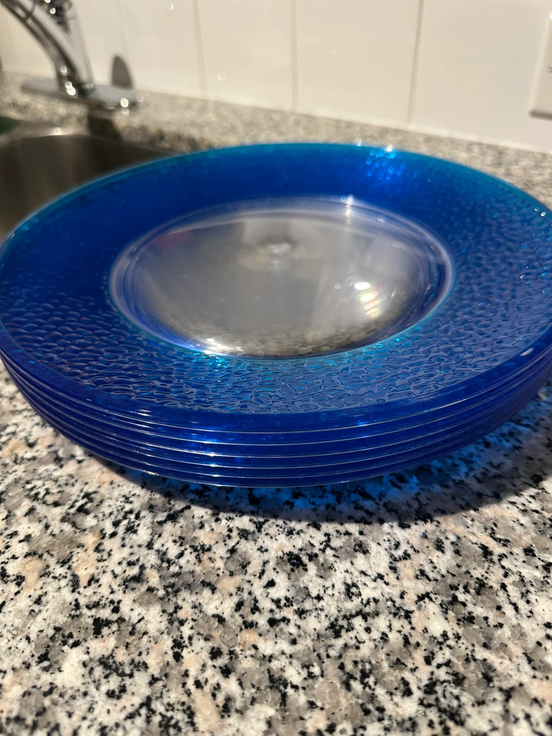 Blue Charger Plates