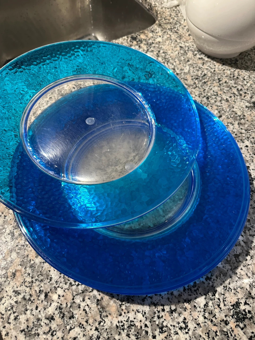 Blue Charger Plates - photo 4