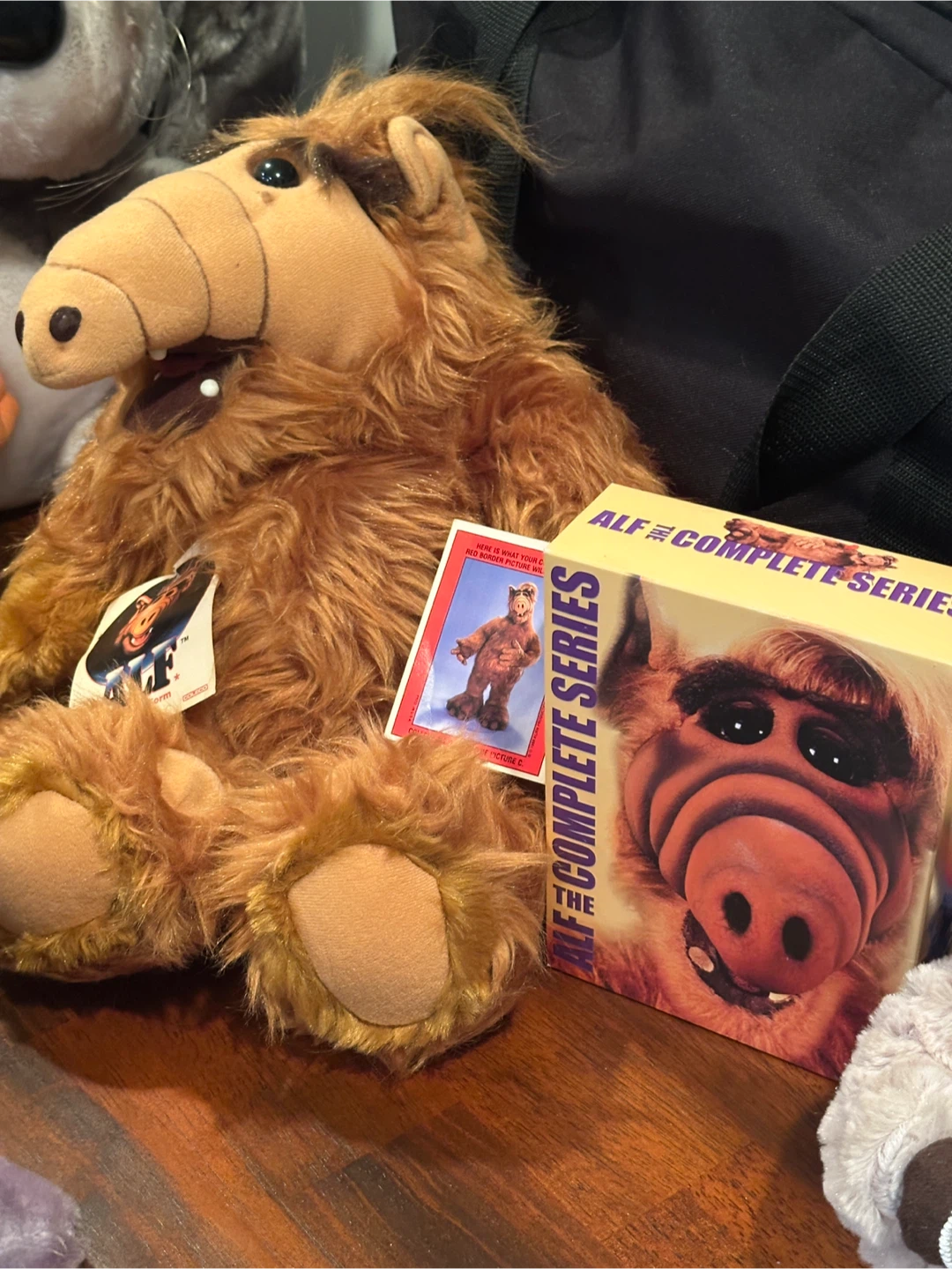 ALF Collectible Plush Toy with Complete Series DVD