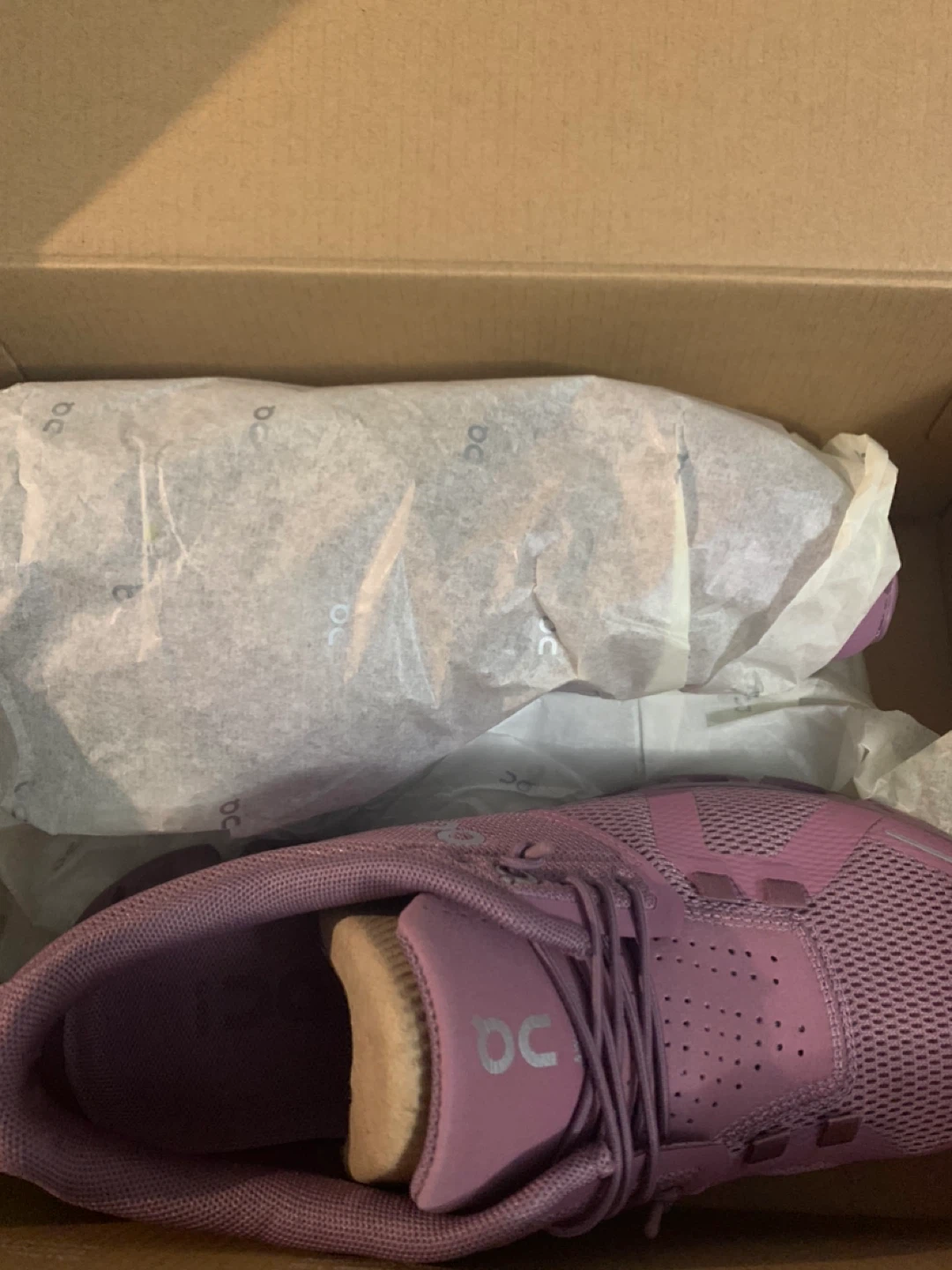 On Cloud Women's Running Shoes - Size 6, Lilac - photo 2