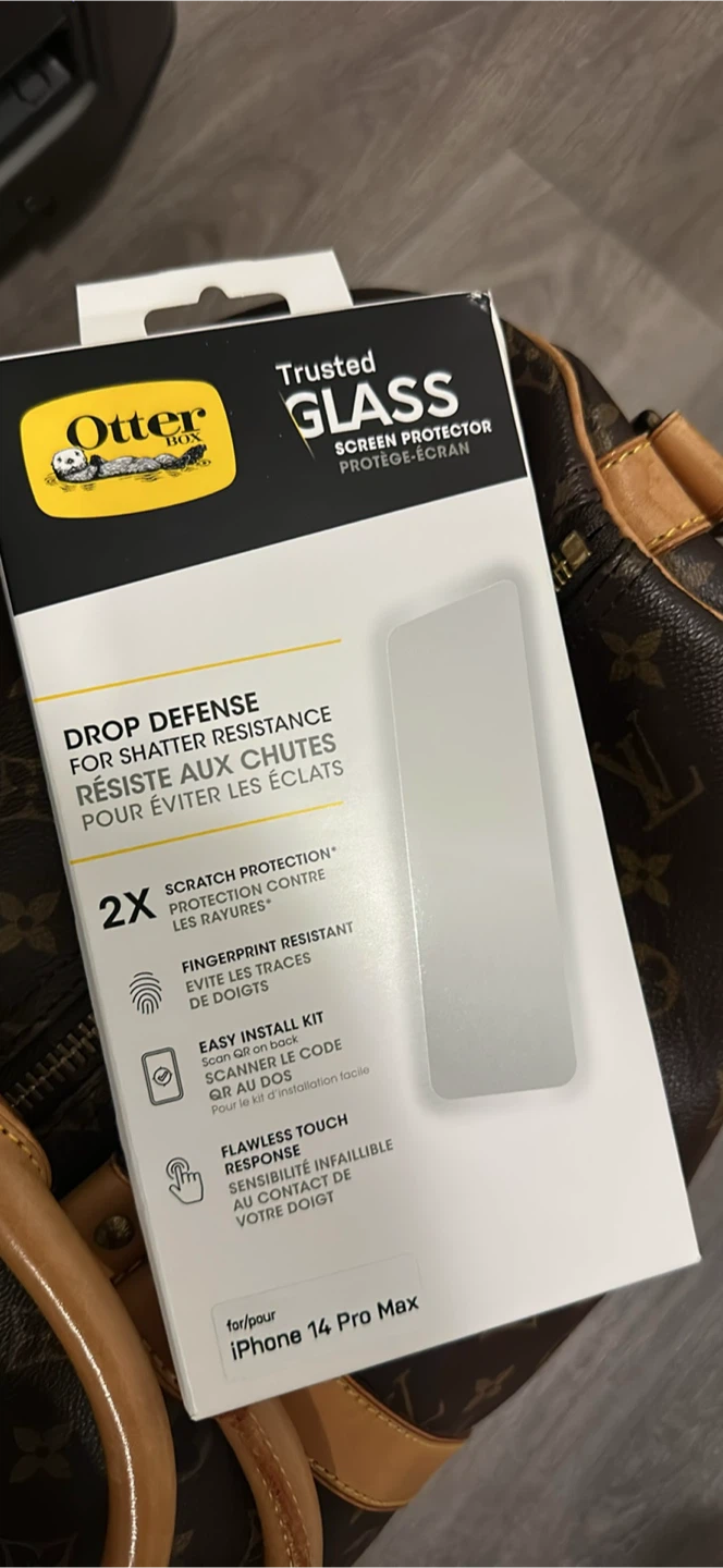 New OtterBox iPhone 14 Pro Max Screen Protector
