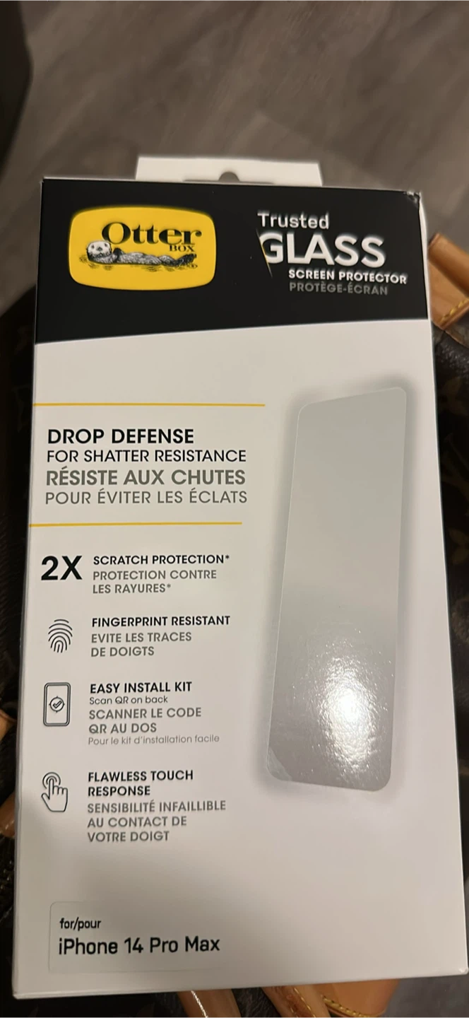 New OtterBox iPhone 14 Pro Max Screen Protector - photo 3