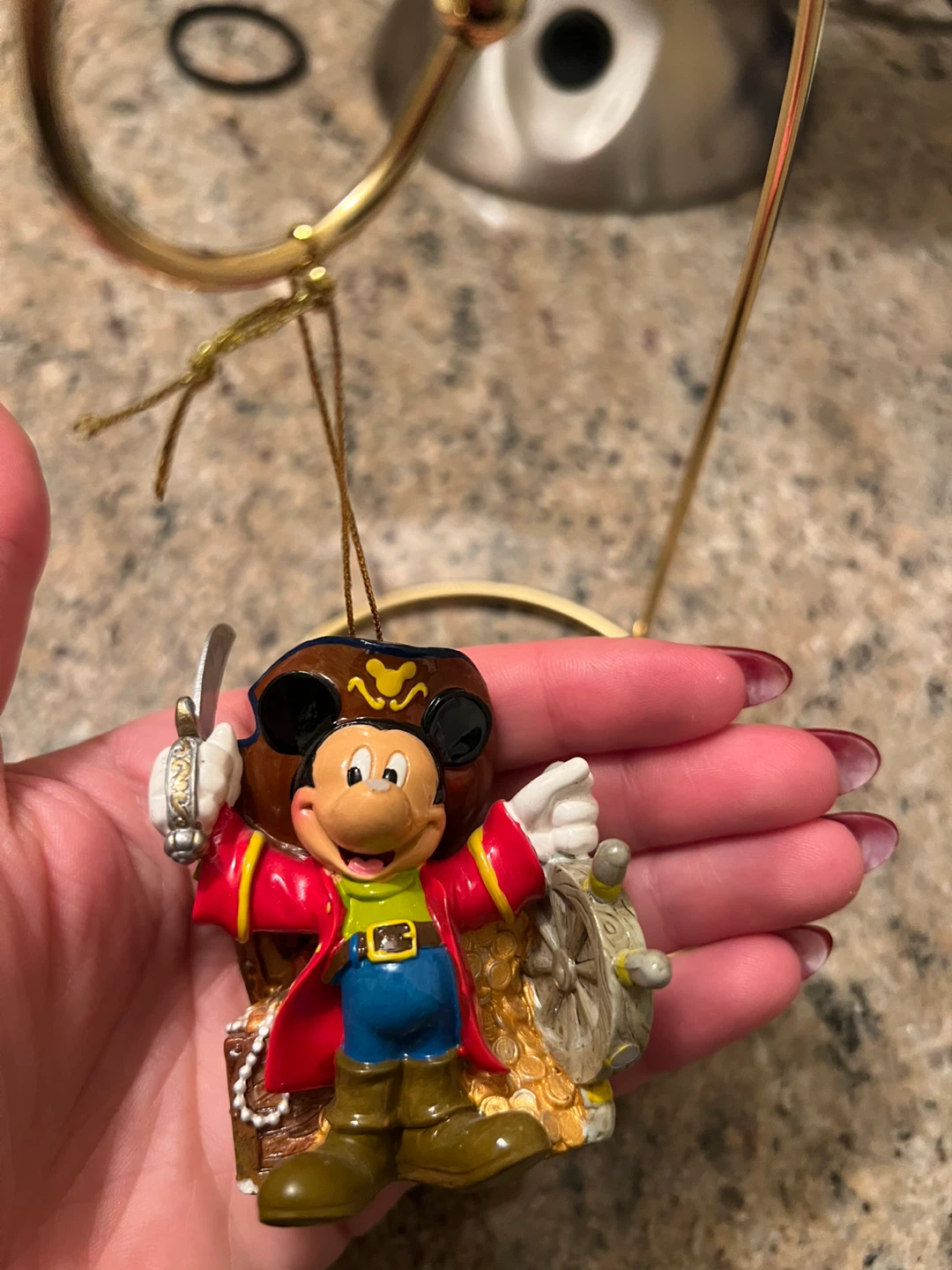 Mickey Mouse Pirate Ornament - photo 2